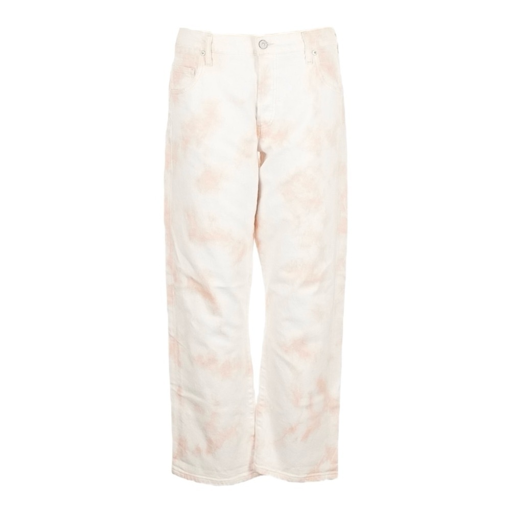 Citizens of Humanity Emerson Slim Boyfriend Jeans Size 32 Rose Cloud Tie Dye NWT